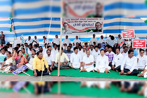 270622 Raichur Congress Protest Agnipath