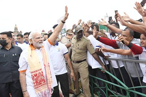modi in mysuru