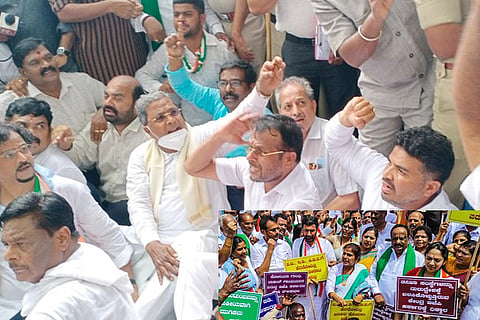 congress protest