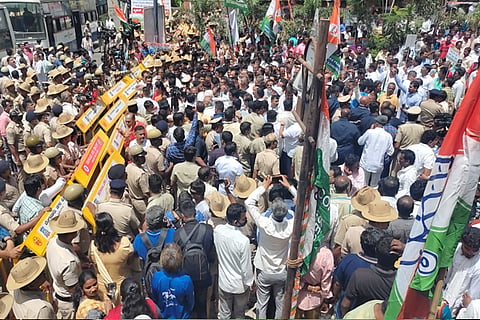 congress protest
