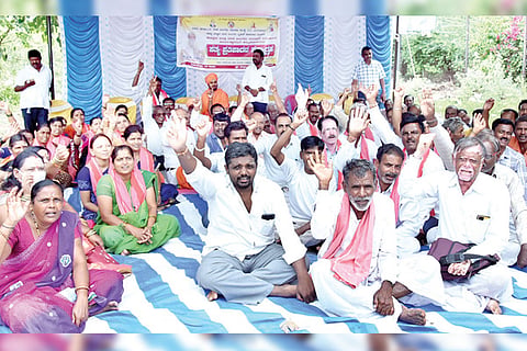 070722 Koppal Beda Jangama Community Portest