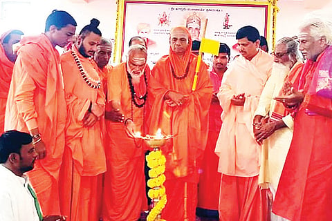 190722 Inauguration of Kalyan Mandap at Gabbur