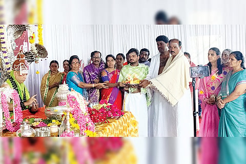 190722 Pinaki Aashrama Shreeshaila Jagadguru Pooja