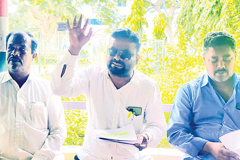 25 Budikote KC Rajanna pressmeet
