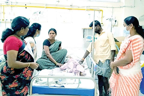 27072022 koppal officer hospital visit