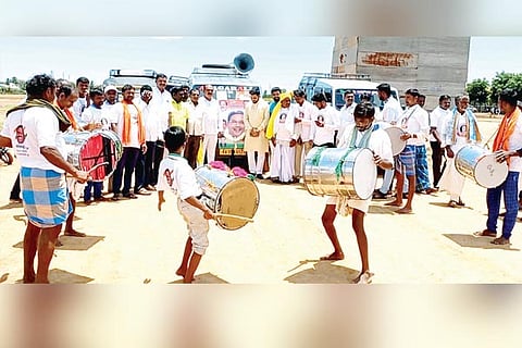 29072022 koppal padayatre
