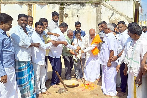 29072022 kudligi temple construction