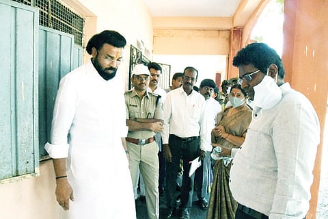 300722 Ramulu Visit Muncipal Hight School