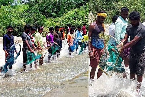 Channagiri Hirekogaluru Lake Fishing