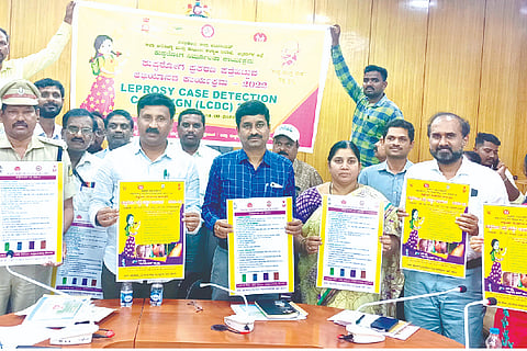 Diarrhea fortnightly, Chitradurga, Leprosy