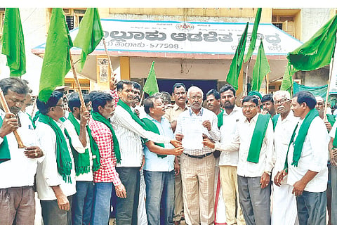 Hiriyur, Vanivilasa Sagar, protest,