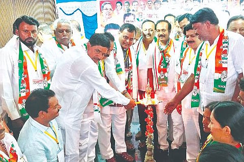 Jagaluru, Congress, chintana shibira, 