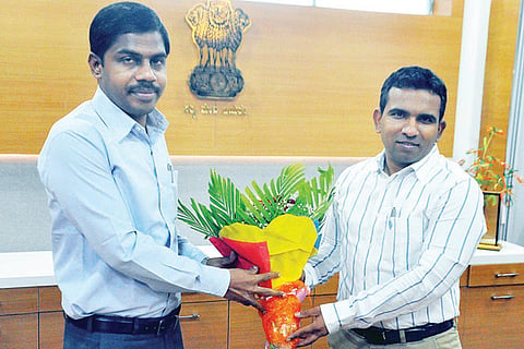 Koppal DC Sundaresha Babu Reporting