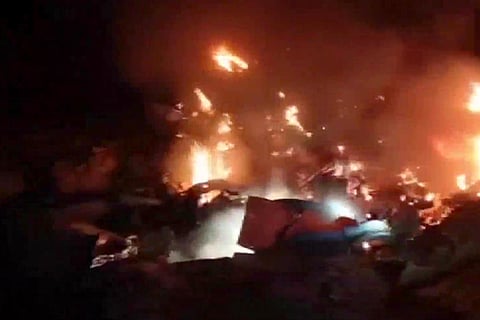 MiG-21 fighter aircraft of the Indian Air Force crashed near Barmer district