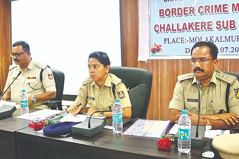 Molakalmuru, Police Department, Crime,