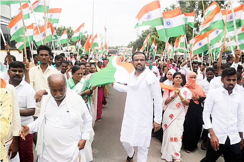 02082022 sindhanoor congress walk