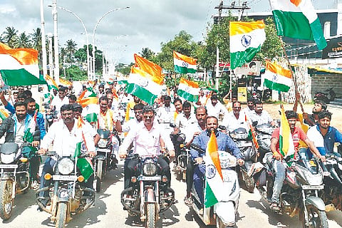 Amrita Mahotsav, BJP, Har ghar Tiranga, Awareness