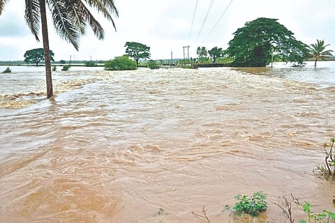 Channagiri, bridge, transport, disconnection, 