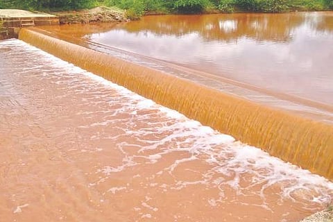 Chitradurga, Hiriyur, Molakalmuru, Check Dam,