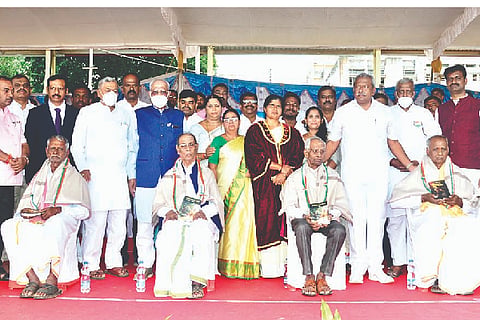 Davanagere, Independence, Amrutha Mahotsava,