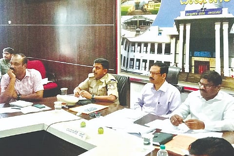 Davangere, District Administration, Chief Minister, Basavaraja Bommai, Video Conference,