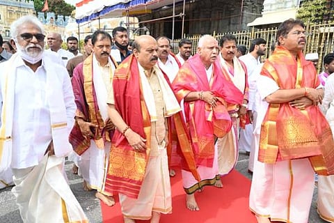 bsy bommai tirupati