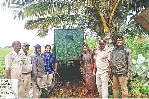 Nyamati, Jeenahalli, Kuri, Forest Department,
