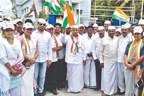 Padayatra, Hosdurga, Amrita Mahotsava, Amrita Walk,
