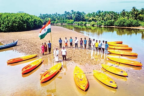 kayaking