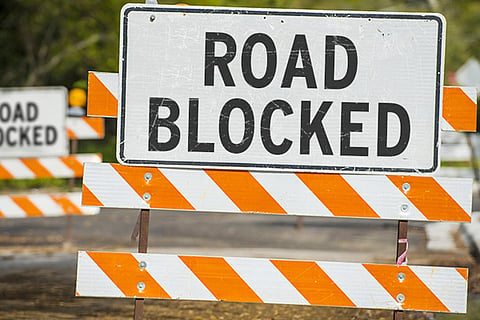 road block