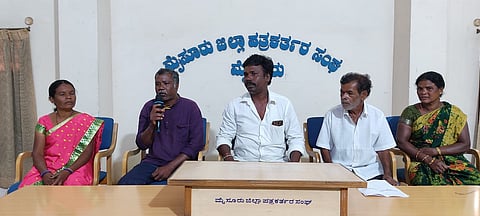 trible press meet