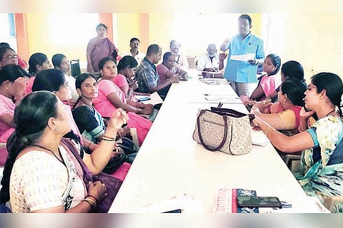 010922 Kampli Meeting of BLOs