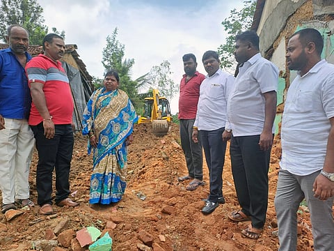 ಅರಕಲಗೂಡಿಗೆ ರಾಜ್ಯ ಉಪ್ಪಾರ ಅಭಿವೃದ್ಧಿ ನಿಗಮದ ಅಧ್ಯಕ್ಷ ಜಿ.ಕೆ. ಗಿರೀಶ್‌ಭೇಟಿ