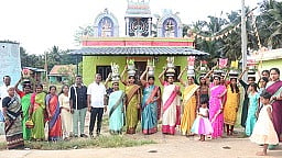 ಶ್ರೀ ಮುಳಕಟ್ಟಮ್ಮ ದೇವಿಗೆ ತಂಬಿಟ್ಟಿನ ಆರತಿ.