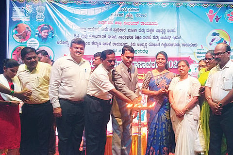 280922 Raichur Poshan Month campaign