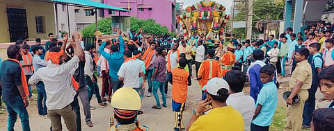 ವಿಷ್ಣು ಸಮುದ್ರ ಕೆರೆಗೆ ಗಣೇಶ ವಿಸರ್ಜನೆ