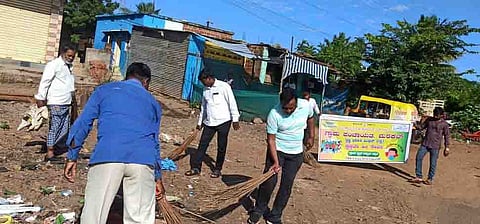 From Markal G.P. Swachhata Abhiyan At Chikkpet Photo