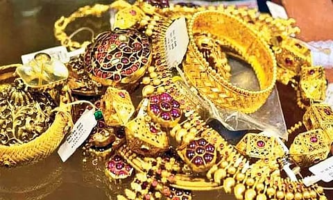 GOLD ORNAMENTS