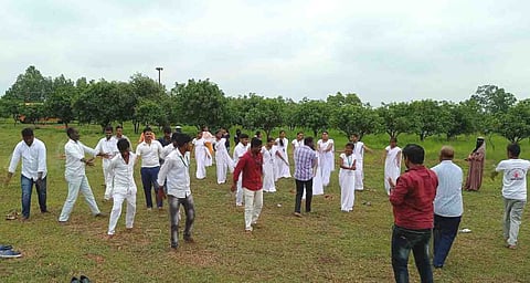 Jasmine B.E. College Yoga Shibir Photo-1