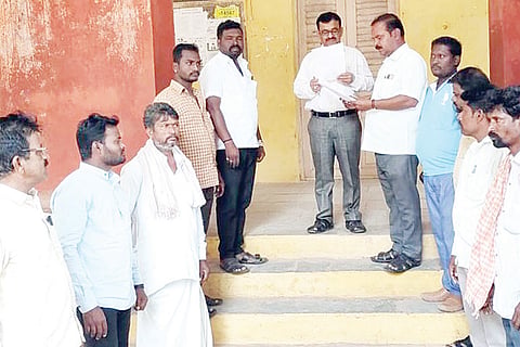 Lingasuguru DSS Protest