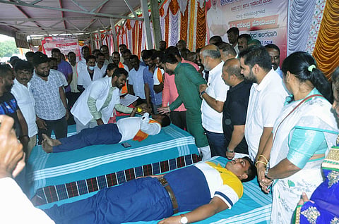 ಮೋದಿ ಹುಟ್ಟು ಹಬ್ಬ ; ರಕ್ತದಾನ ಶಿಬಿರ
