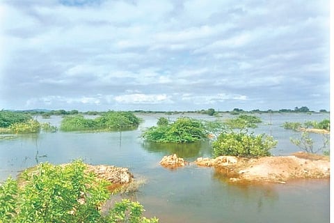Molakalmuru lakes drought rain