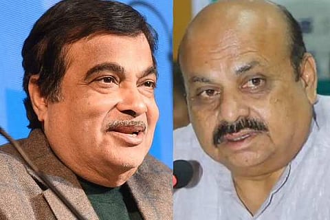 nitin gadkari basavaraja bommai