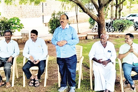 Sanduru Kittoor Rani Channamma Jayanti pre-meeting