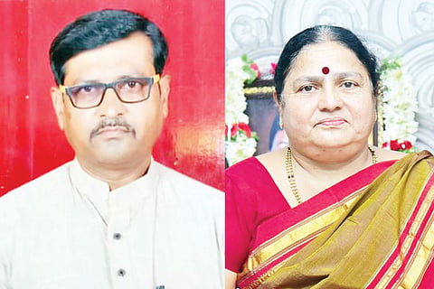 Srinivas Kasbe, Savitri Mallanagouda Best Teachers