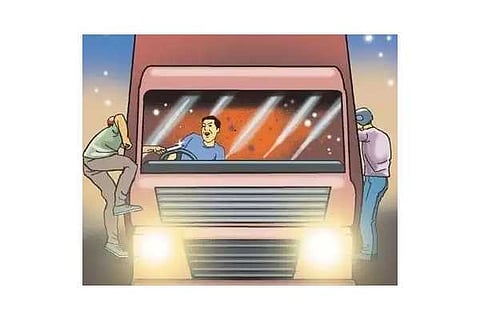 lorry lobbery