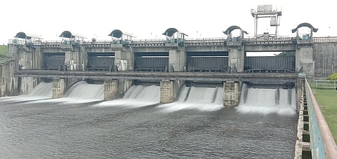 ಬಾರಿ ಮಳೆಗೆ ಯಗಚಿ ಜಲಾಶಯ ಸಂಪೂರ್ಣ ಭರ್ತಿ