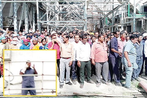 18102022 raichur rtps worker protest