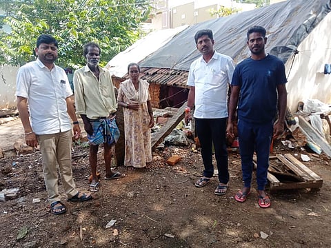 ಮಳೆಗೆ ಮನೆ ಕುಸಿತ