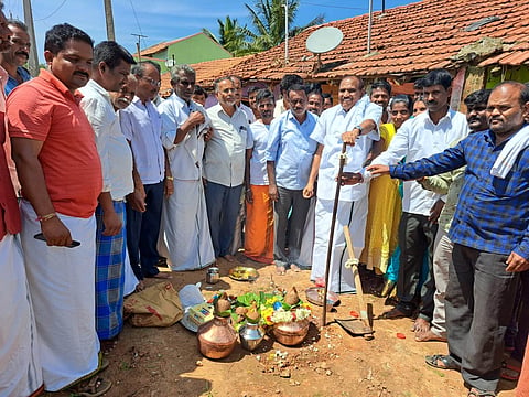 ವಿವಿಧ ಅಭಿವೃದ್ಧಿ ಕಾಮಗಾರಿಗಳಿಗೆ ಭೂಮಿಪೂಜೆ
